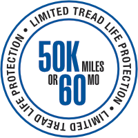 limited tread life protection badge