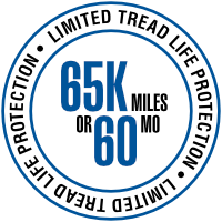 limited tread life protection badge